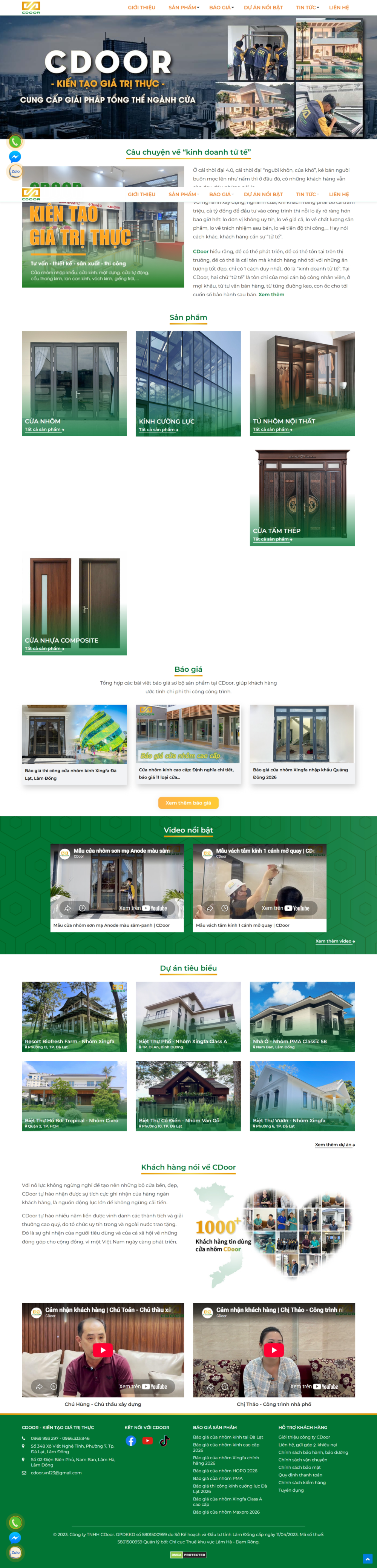 Mẫu template cửa nhôm TP31