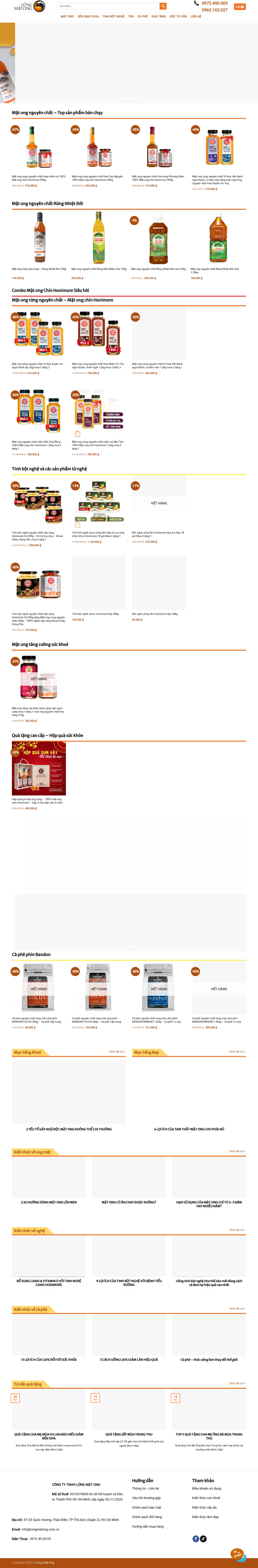 Mẫu template mật ong TP35