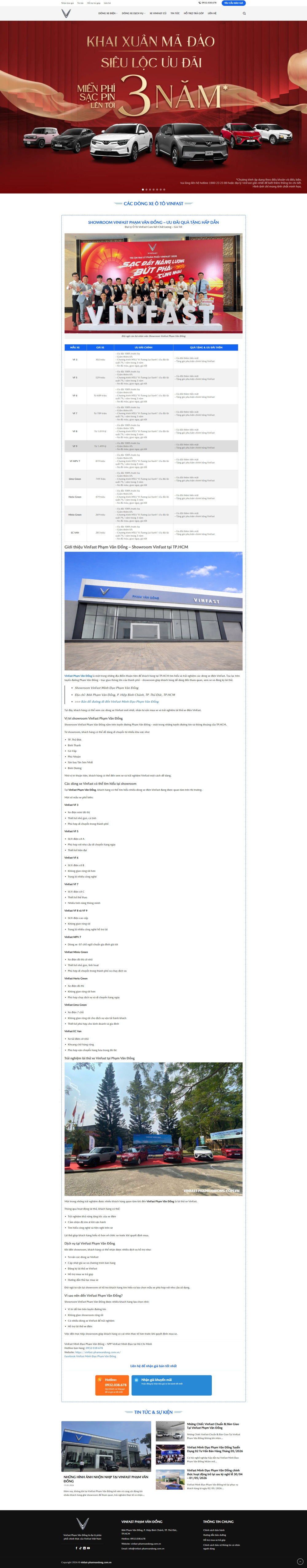 Mẫu template bán xe TP14